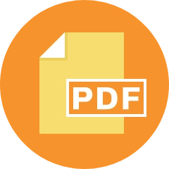 The icon shows a form with the word 'PDF' and makes it clear that Formcentric can also link forms to PDF.